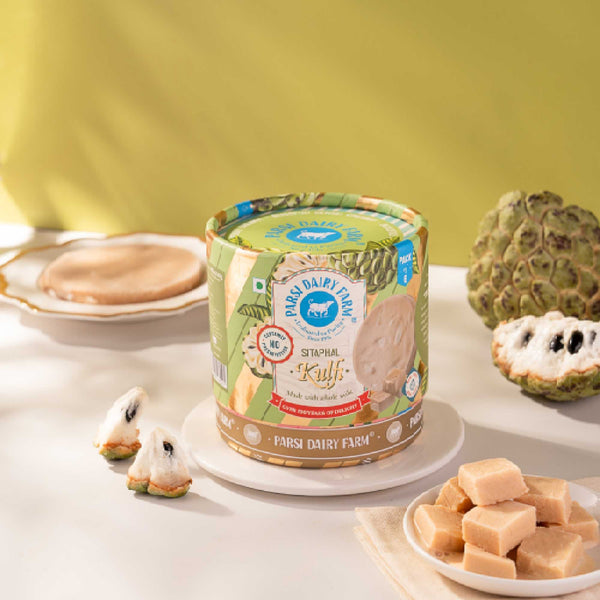 Sitaphal Kulfi & Malai Kulfi & Mango Kulfi