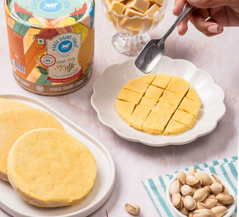 Kulfi Collection From Parsi Dairy Farm