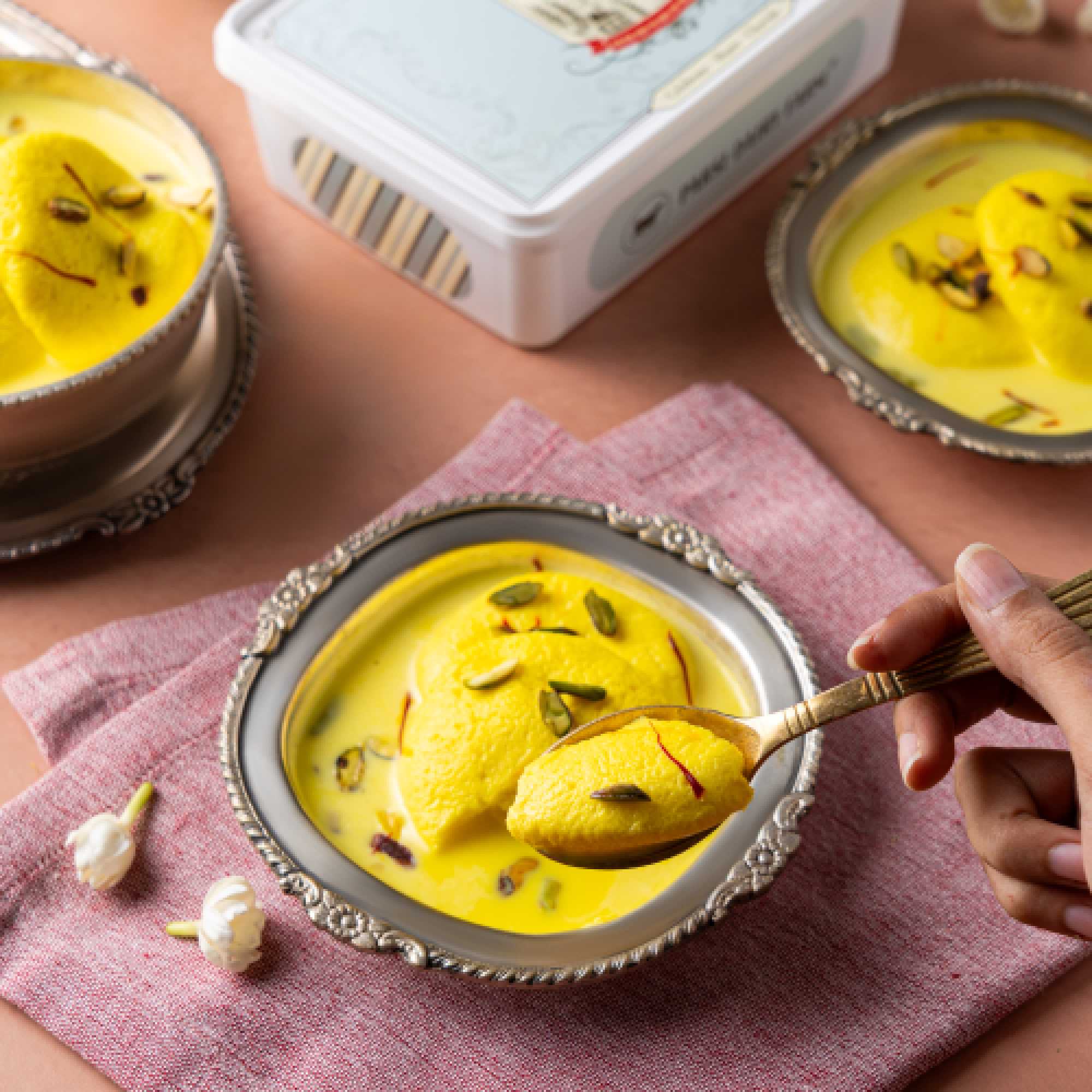 Kesar Rasmalai: Authentic Indian Dessert | Parsi Dairy Farm