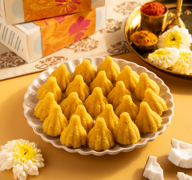 Coconut and Jaggery Modak